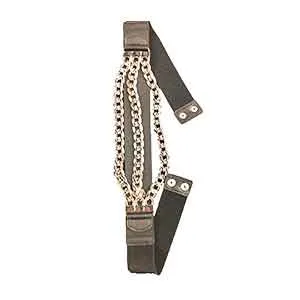 Cinturon negro con broche - Galerías el Triunfo - 231001736781